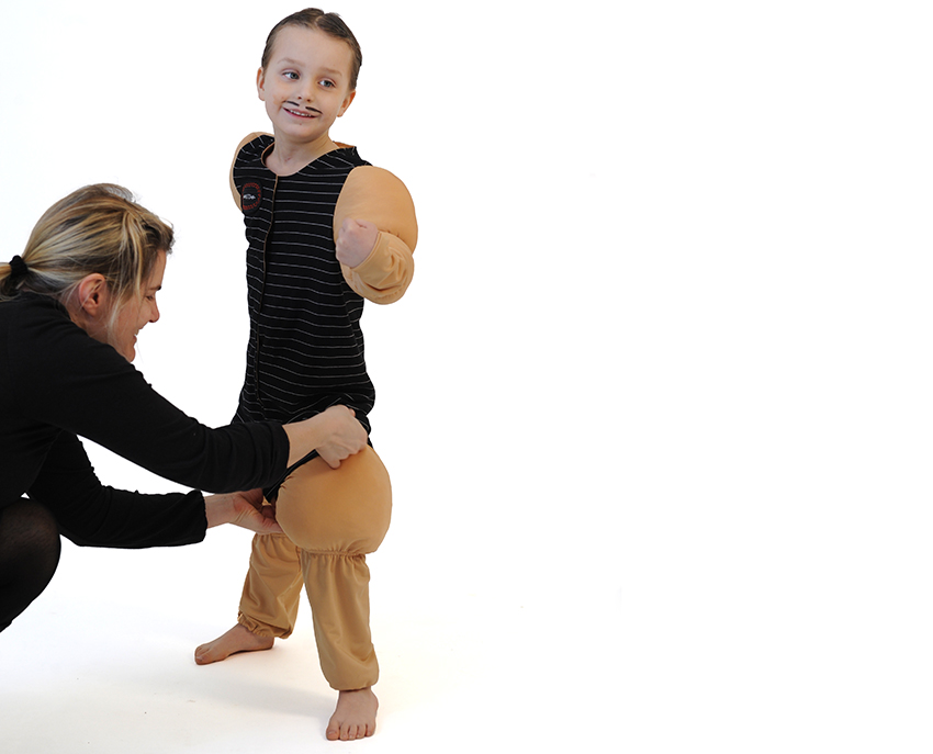 Fotoshooting mit Muskelmann, Foto: © Indira Handl