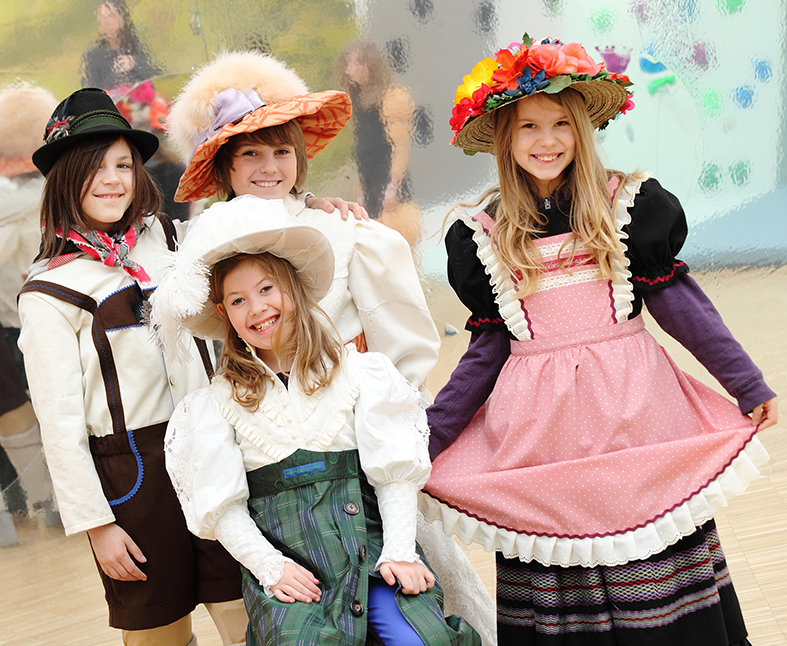 Kostüme, Ausstellung "Die großen Ferien", Foto: ZOOM Kindermuseum J. J. Kucek