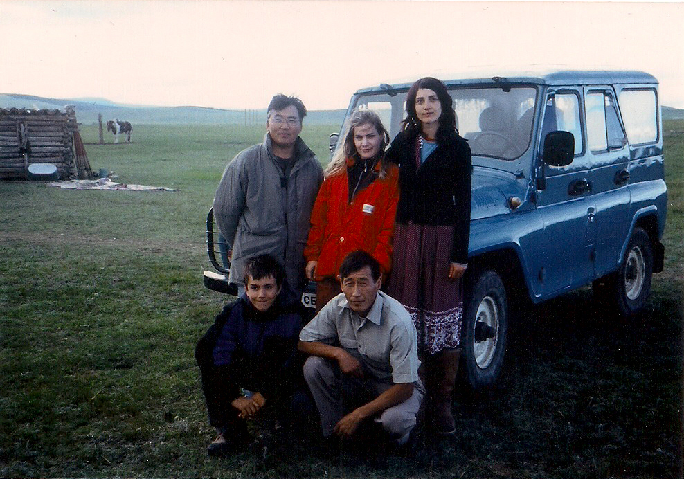 Forschungsteam in der Mongolei, Foto: © Tina Handl
