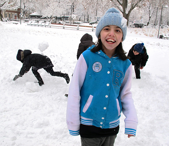 Winterausflug, Kinderflüchtlingsprojekt LIMDA, Foto: © Tina Handl