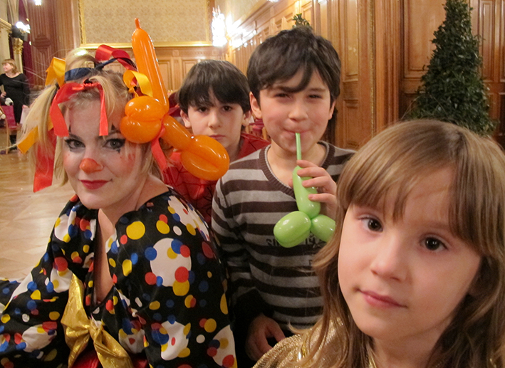 Fasching feiern im Rathaus, Kinderflüchtlingsprojekt LIMDA, Foto: © Tina Handl