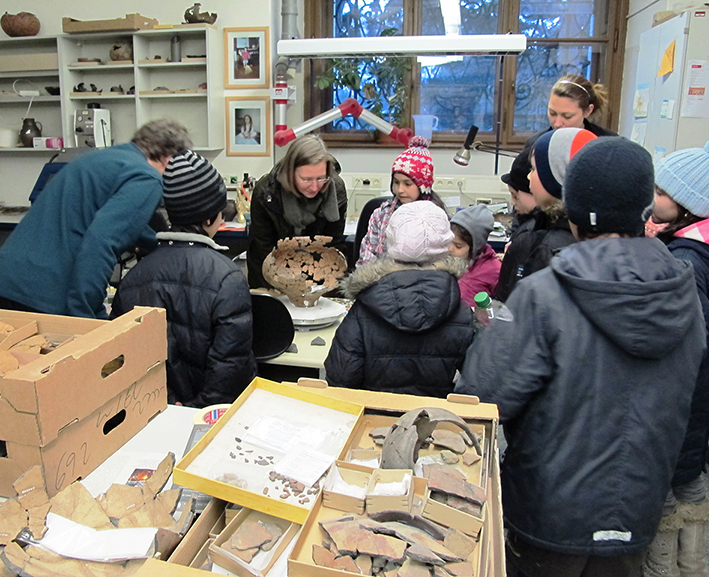 Naturhistorisches Museum hinter den Kulissen, Kinderflüchtlingsprojekt LIMDA, Foto: © Tina Handl