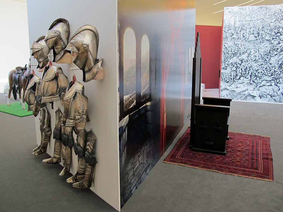 Interaktivzone, Ausstellung "Arms and Armour", Baku, Foto: © Tina Handl