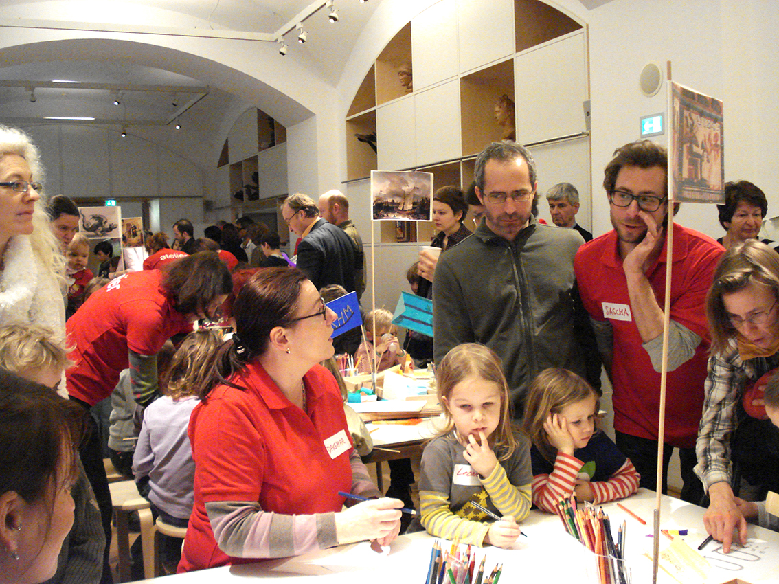 Konsulting, Kinderatelier, Kunsthistorisches Museum Wien, Foto: © Tina Handl