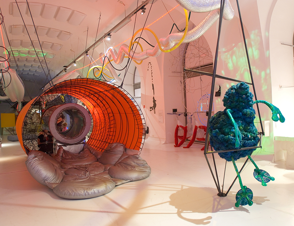 Alienstation, Ausstellung "Raumstation Skylap 5", Foto: © Zoom Kindermuseum C. Stukhard